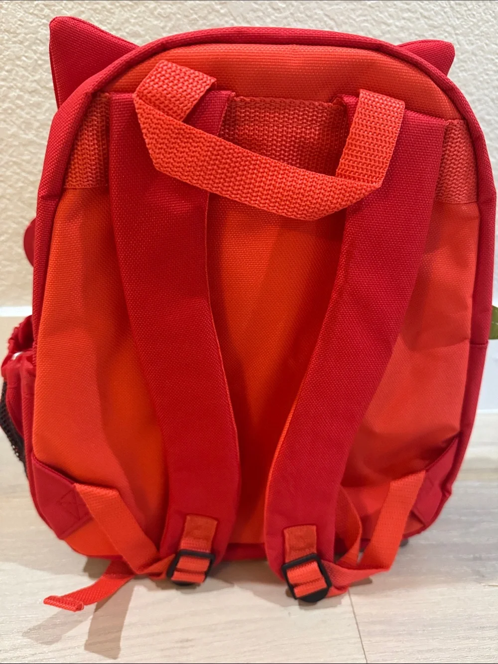 Skip Hop Red and Cream Fox Kids Backpack